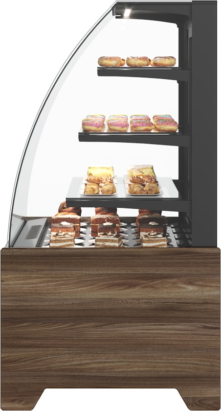 Кондитерская витрина CARBOMA FLANDRIA 2 LIGHT K70 VM 1,3‑1 2.0 