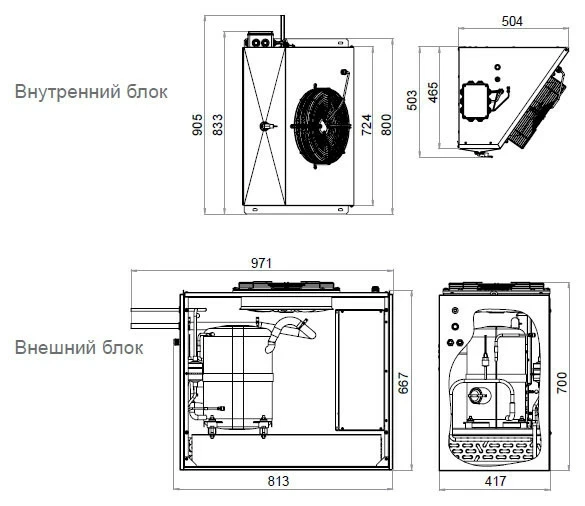 Сплит-система низкотемпературная Polair SB331S 