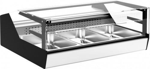Тепловая витрина CARBOMA ВТ‑1,0 CUBE XL ТЕХНО ARGO 2 (AC87 SH 1,0‑1) 