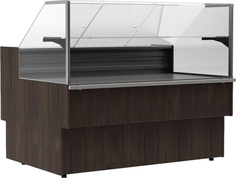 Нейтральная витрина CARBOMA BAVARIA 2 GC110 N 1,25‑1 без боковин 