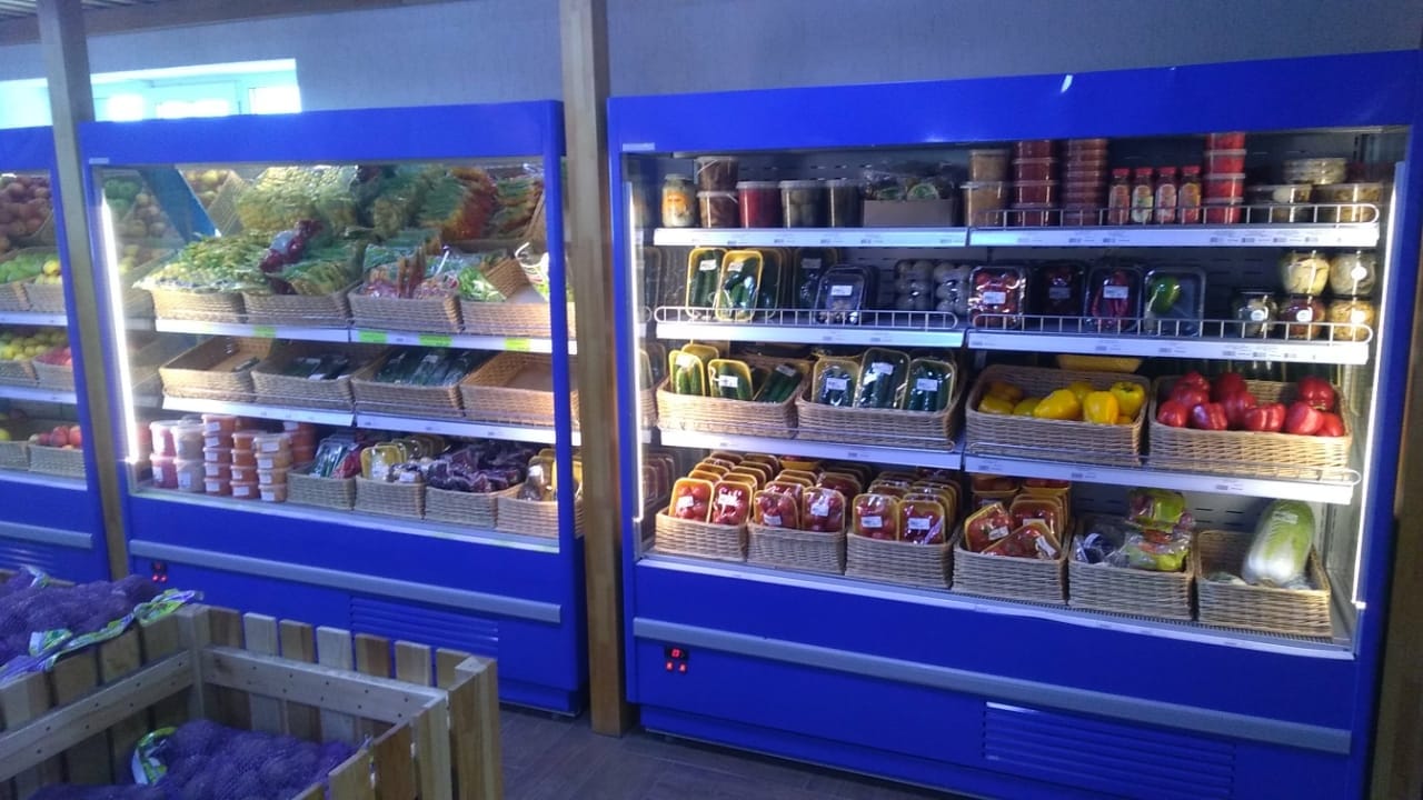 Морозильная горка CARBOMA CUBE STANDARD FC20‑07 VL 1,0‑1 X5L 0300 