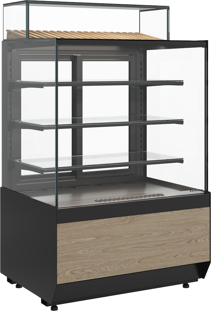 Нейтральная витрина CARBOMA CUBE 2 LIGHT KC70 N 0,9‑1 2.0 
