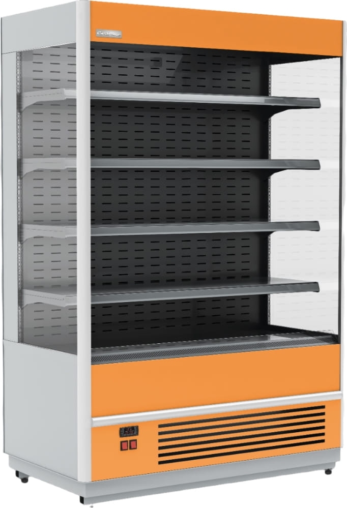 Холодильная горка CARBOMA 1930/710 ВХСп‑1,0 CUBE (FC20‑07 VM 1,0‑2) ночная шторка 